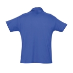 Poloshirts aus 100 % Bio-Baumwolle bedrucken, 170 g/m2, SOL'S Planet Men farbe köngisblau Rückansicht