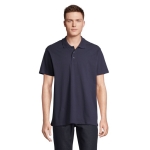 Poloshirts aus 100 % Bio-Baumwolle bedrucken, 170 g/m2, SOL'S Planet Men farbe dunkelblau Detailbild