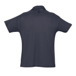 Poloshirts aus 100 % Bio-Baumwolle bedrucken, 170 g/m2, SOL'S Planet Men farbe dunkelblau Rückansicht