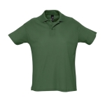 Poloshirts aus 100 % Bio-Baumwolle bedrucken, 170 g/m2, SOL'S Planet Men farbe dunkelgrün achte Ansicht