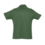 Poloshirts aus 100 % Bio-Baumwolle bedrucken, 170 g/m2, SOL'S Planet Men farbe dunkelgrün Rückansicht