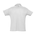 Poloshirts aus 100 % Bio-Baumwolle bedrucken, 170 g/m2, SOL'S Planet Men farbe hellgrau Rückansicht