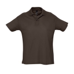 Poloshirts aus 100 % Bio-Baumwolle bedrucken, 170 g/m2, SOL'S Planet Men farbe dunkelbraun neunte Ansicht