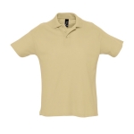 Poloshirts aus 100 % Bio-Baumwolle bedrucken, 170 g/m2, SOL'S Planet Men farbe hellbraun zweite Ansicht