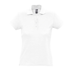 Slim-Fit-Damen-Poloshirt aus 100 % Baumwolle, 170 g/m2, SOL'S Passion farbe weiß neunte Ansicht