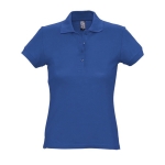 Slim-Fit-Damen-Poloshirt aus 100 % Baumwolle, 170 g/m2, SOL'S Passion farbe köngisblau dritte Ansicht