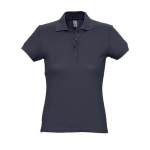 Slim-Fit-Damen-Poloshirt aus 100 % Baumwolle, 170 g/m2, SOL'S Passion farbe dunkelblau