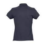 Slim-Fit-Damen-Poloshirt aus 100 % Baumwolle, 170 g/m2, SOL'S Passion farbe dunkelblau Rückansicht