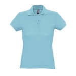 Slim-Fit-Damen-Poloshirt aus 100 % Baumwolle, 170 g/m2, SOL'S Passion farbe hellblau