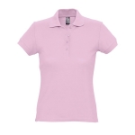 Slim-Fit-Damen-Poloshirt aus 100 % Baumwolle, 170 g/m2, SOL'S Passion farbe hellrosa