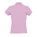 Slim-Fit-Damen-Poloshirt aus 100 % Baumwolle, 170 g/m2, SOL'S Passion farbe hellrosa Rückansicht