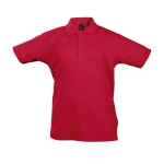 Kinder-Poloshirts aus 100 % Baumwolle, 170 g/m2, SOL'S Summer II farbe rot fünfte Ansicht