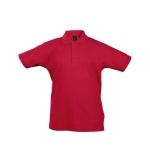 Kinder-Poloshirts aus 100 % Baumwolle, 170 g/m2, SOL'S Summer II farbe rot fünfte Ansicht