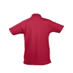 Kinder-Poloshirts aus 100 % Baumwolle, 170 g/m2, SOL'S Summer II farbe rot Rückansicht