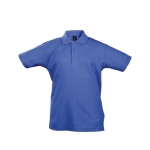 Kinder-Poloshirts aus 100 % Baumwolle, 170 g/m2, SOL'S Summer II farbe köngisblau dritte Ansicht