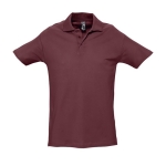 Hochwertige Poloshirts aus 210 g/m2 Baumwolle von SOL'S Spring farbe bordeaux achte Ansicht