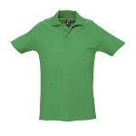 Hochwertige Poloshirts aus 210 g/m2 Baumwolle von SOL'S Spring farbe grün achte Ansicht