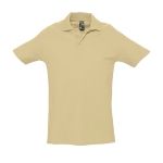 Hochwertige Poloshirts aus 210 g/m2 Baumwolle von SOL'S Spring farbe beige zweite Ansicht