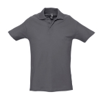 Hochwertige Poloshirts aus 210 g/m2 Baumwolle von SOL'S Spring farbe titan