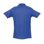 Hochwertige Poloshirts aus 210 g/m2 Baumwolle von SOL'S Spring farbe köngisblau Rückansicht