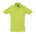 Hochwertige Poloshirts aus 210 g/m2 Baumwolle von SOL'S Spring farbe hellgrün achte Ansicht