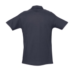 Hochwertige Poloshirts aus 210 g/m2 Baumwolle von SOL'S Spring farbe dunkelblau Rückansicht