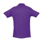 Hochwertige Poloshirts aus 210 g/m2 Baumwolle von SOL'S Spring farbe purpurfarben Rückansicht