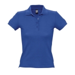 Slim-Fit-Damen-Poloshirt aus 100 % Baumwolle, 210 g/m2, SOL'S People farbe köngisblau dritte Ansicht