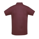 Poloshirts aus 100 % Baumwolle mit 2 Knöpfen, 180 g/m2, SOL'S Perfect farbe bordeaux Rückansicht