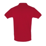 Poloshirts aus 100 % Baumwolle mit 2 Knöpfen, 180 g/m2, SOL'S Perfect farbe rot Rückansicht