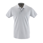 Poloshirts aus 100 % Baumwolle mit 2 Knöpfen, 180 g/m2, SOL'S Perfect farbe grau achte Ansicht