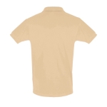 Poloshirts aus 100 % Baumwolle mit 2 Knöpfen, 180 g/m2, SOL'S Perfect farbe beige Rückansicht