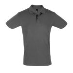 Poloshirts aus 100 % Baumwolle mit 2 Knöpfen, 180 g/m2, SOL'S Perfect farbe dunkelgrau achte Ansicht