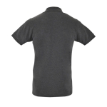 Poloshirts aus 100 % Baumwolle mit 2 Knöpfen, 180 g/m2, SOL'S Perfect farbe graphit Rückansicht