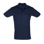 Poloshirts aus 100 % Baumwolle mit 2 Knöpfen, 180 g/m2, SOL'S Perfect farbe marineblau