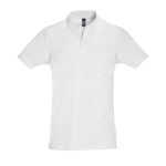 Poloshirts aus 100 % Baumwolle mit 2 Knöpfen, 180 g/m2, SOL'S Perfect farbe hellgrau