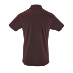 Poloshirts aus 100 % Baumwolle mit 2 Knöpfen, 180 g/m2, SOL'S Perfect farbe fuchsrot Rückansicht