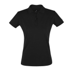 Poloshirts für Damen aus Baumwolle, 180 g/m2, SOL'S Perfect Women farbe schwarz