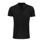 Poloshirt aus 100 % Bio-Baumwolle für Herren, 170 g/m2, SOL'S Planet farbe schwarz