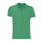 Poloshirt aus 100 % Bio-Baumwolle für Herren, 170 g/m2, SOL'S Planet farbe grün