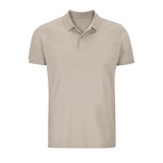 Poloshirt aus 100 % Bio-Baumwolle für Herren, 170 g/m2, SOL'S Planet farbe beige