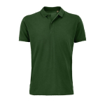 Poloshirt aus 100 % Bio-Baumwolle für Herren, 170 g/m2, SOL'S Planet farbe dunkelgrün