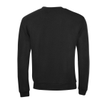 Herren-Sweatshirt aus Polyester und Baumwolle, 260 g/m2, SOL'S Spider farbe schwarz Rückansicht