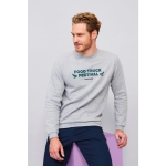 Herren-Sweatshirt aus Polyester und Baumwolle, 260 g/m2, SOL'S Spider farbe weiß