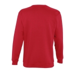 Sweatshirt aus Materialmix, 280 g/m2, SOL'S New Supreme farbe rot Rückansicht