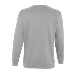 Sweatshirt aus Materialmix, 280 g/m2, SOL'S New Supreme farbe grau mamoriert Rückansicht