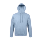 Kapuzensweatshirt aus Baumwolle und Polyester, 280 g/m2, SOL'S Snake farbe pastellblau