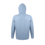 Kapuzensweatshirt aus Baumwolle und Polyester, 280 g/m2, SOL'S Snake farbe pastellblau seitliche Ansicht