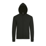 Unisex-Kapuzenpulli aus Baumwolle und Polyester, 260 g/m2, SOL'S Stone farbe schwarz