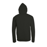 Unisex-Kapuzenpulli aus Baumwolle und Polyester, 260 g/m2, SOL'S Stone farbe schwarz Rückansicht